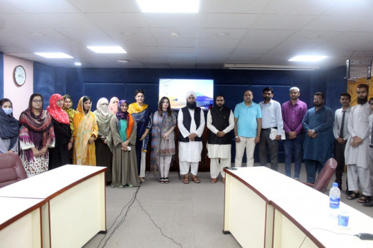 The Department of English Linguistics, IUB organized a webinar entitled “Exploring the Chemistry of Communication”.