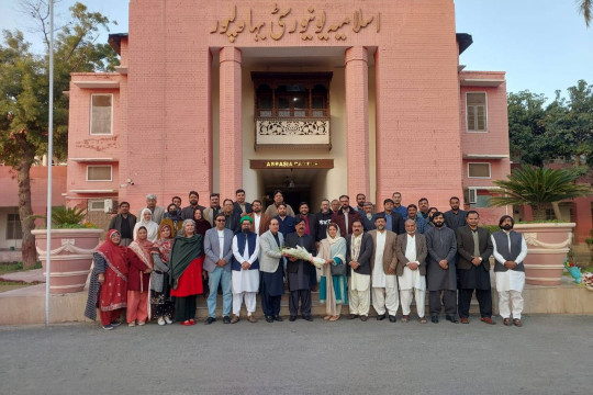 Welcome of Permanent Registrar and Controller and farewell of Additional Controller Mr. Imtiaz Ali Sukhera