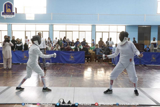 1st All Pakistan HEC Intervarsity Fencing (Women) Championship 2022-23 held at IUB