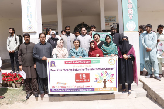 Awareness session and walk regarding World Social Work Day 2024 at IUB