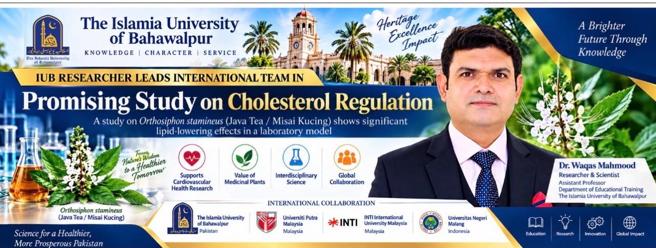 IUB Researcher Leads International Team in Promising Study on Cholesterol Regulation
