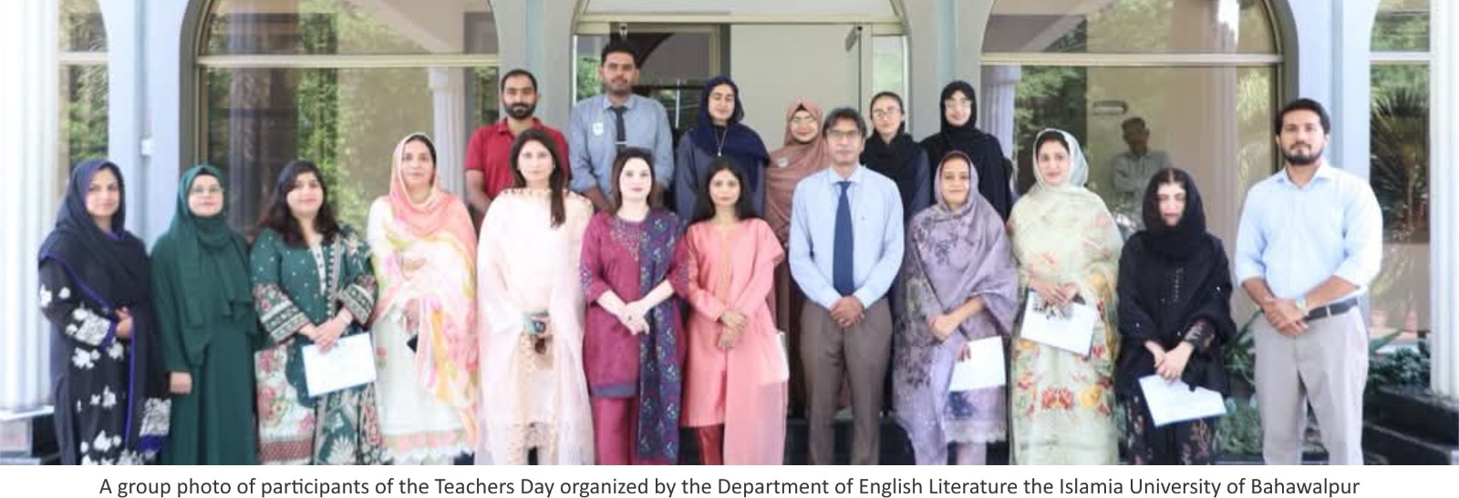 The Department of English Literature celebrated Teachers Day