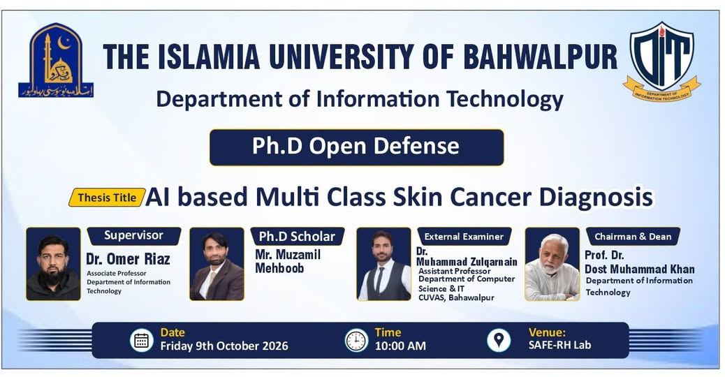 PhD Open Defense at Department of Information Technology