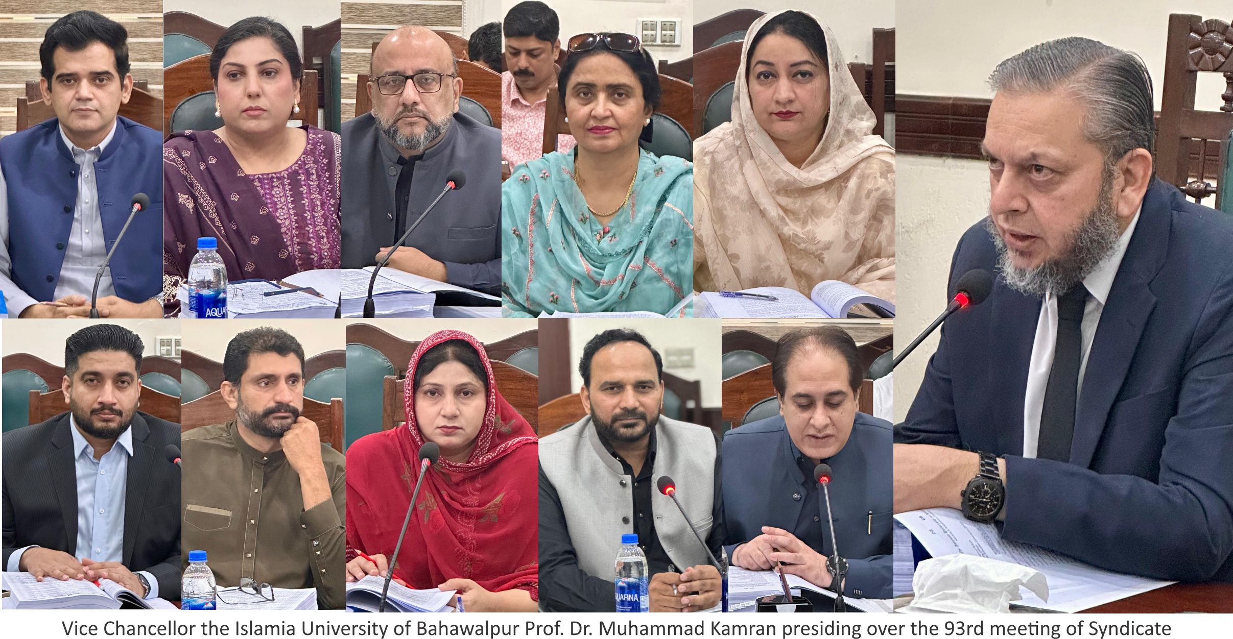 The 93rd meeting of the Syndicate of the Islamia University of Bahawalpur