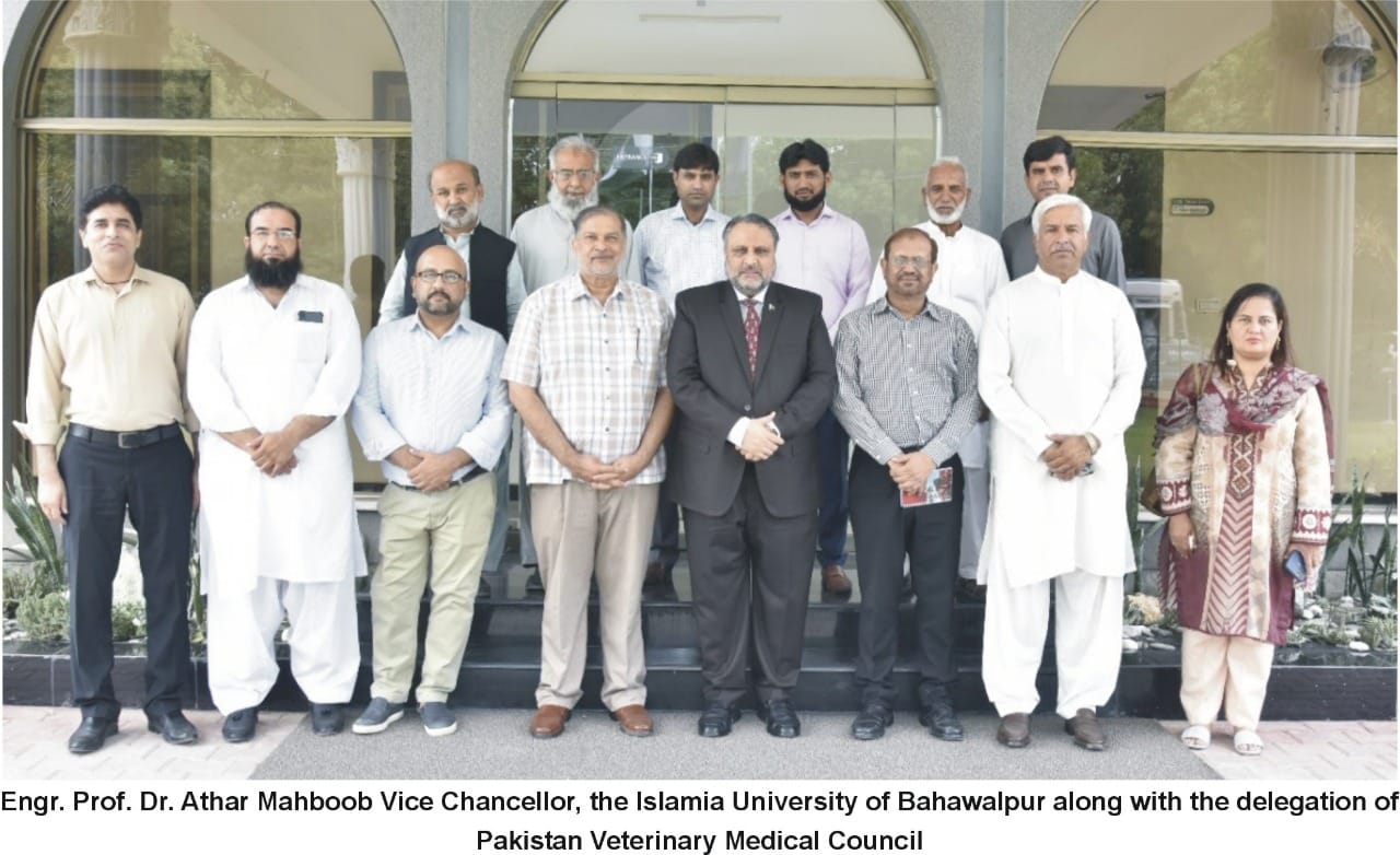 A delegation of Pakistan Veterinary Medical Council visited the Faculty of Veterinary and Animal Sciences IUB