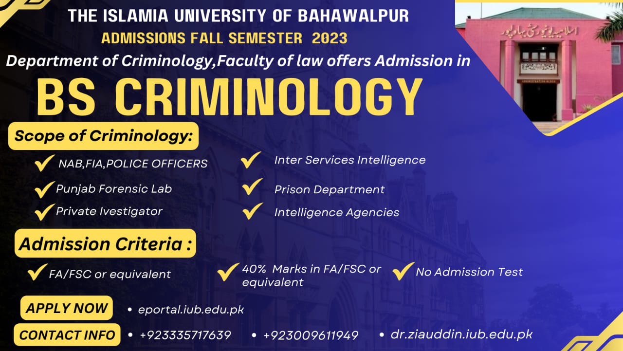 BS criminolgy