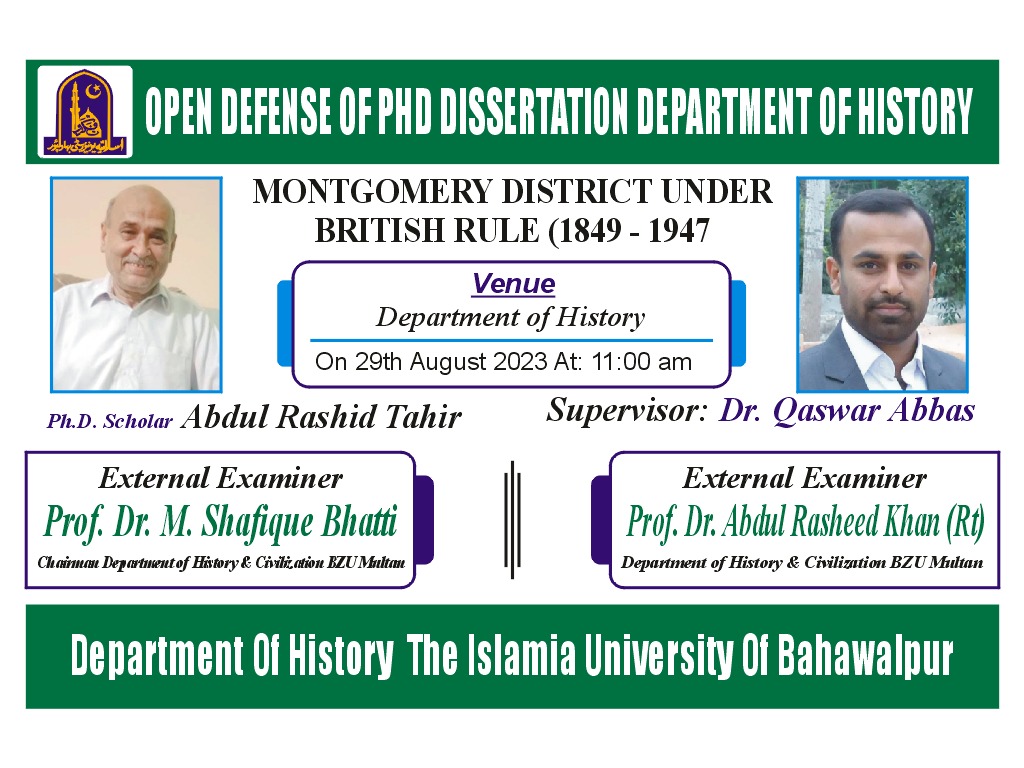 phd history