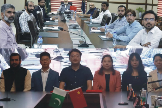 Signing of MoU between IUB and Wuhan Institute of Virology, Chinese Academy of Sciences