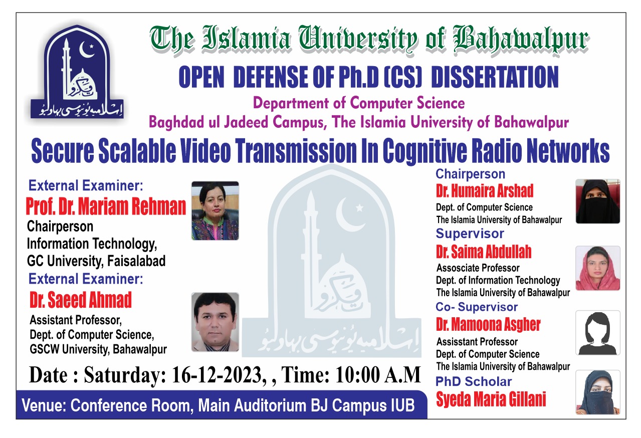 PhD CS maria gillani