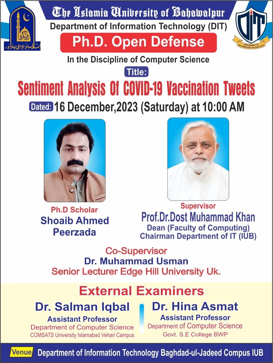 PhD IT dept shoaib ahmad