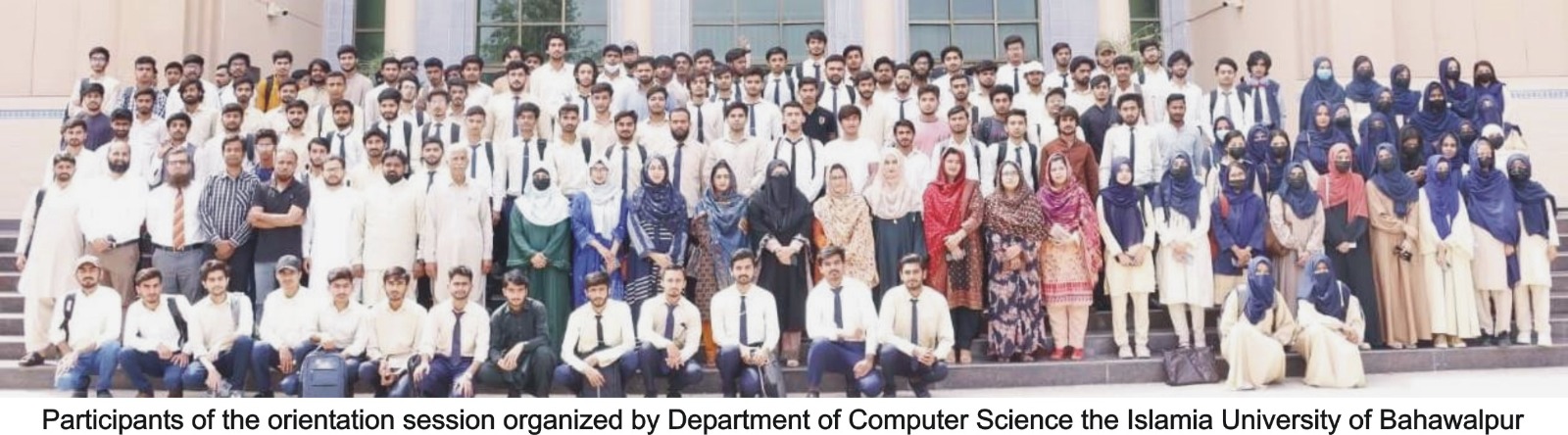 orientation session at computing dept