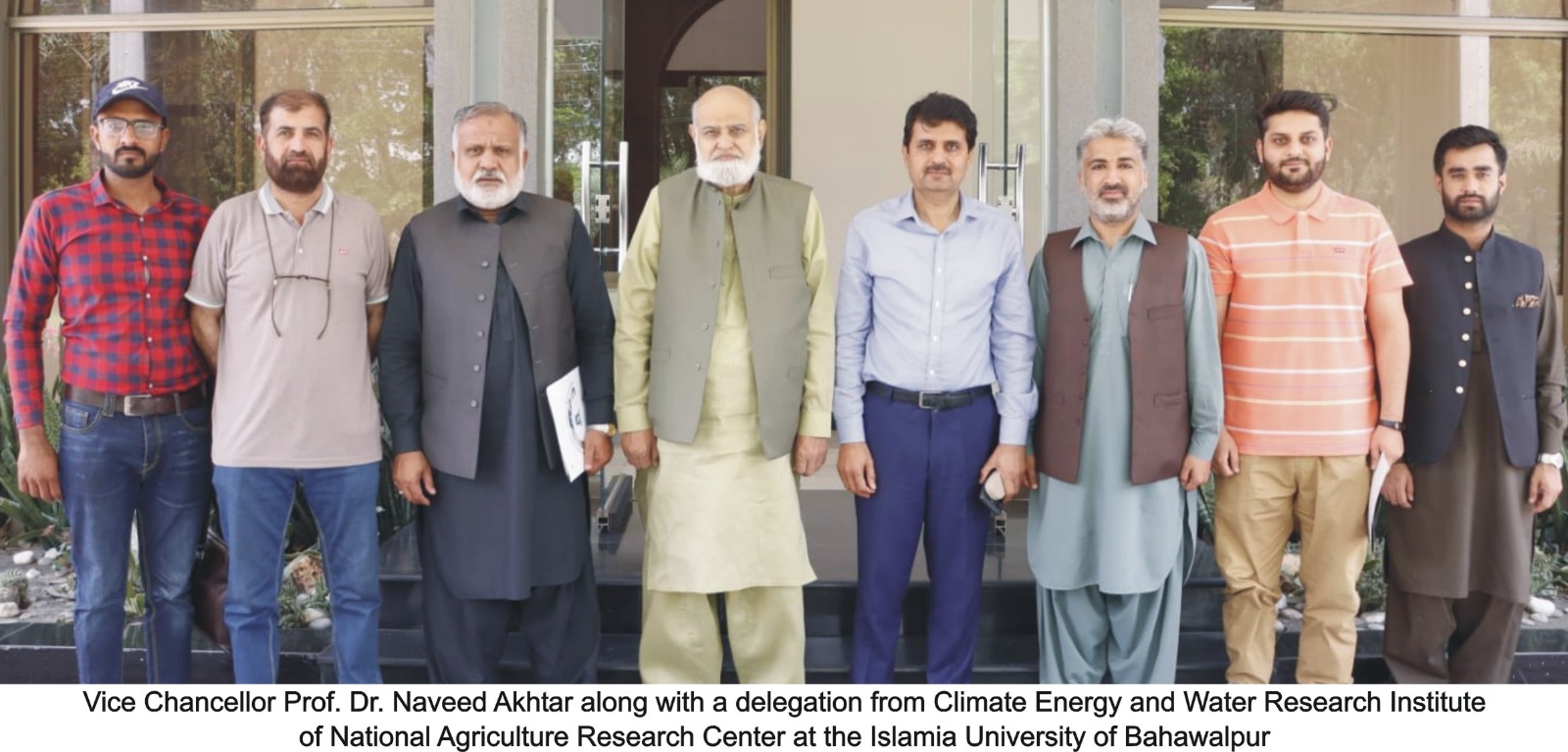 Climate Energy and Water Research Institute of National Agriculture Research Center visit IUB