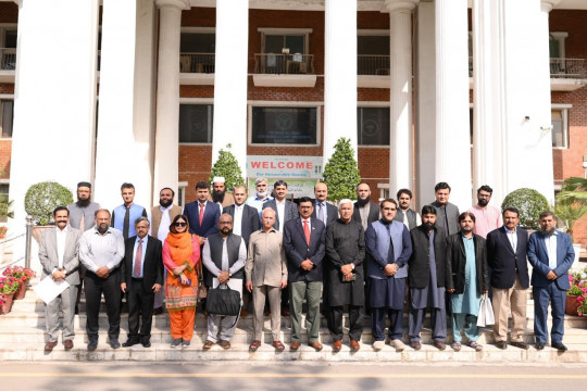 Prof. Dr. Khalid Mansoor participated in the meeting organized by the Federal Ministry of Inter-Provincial Coordination