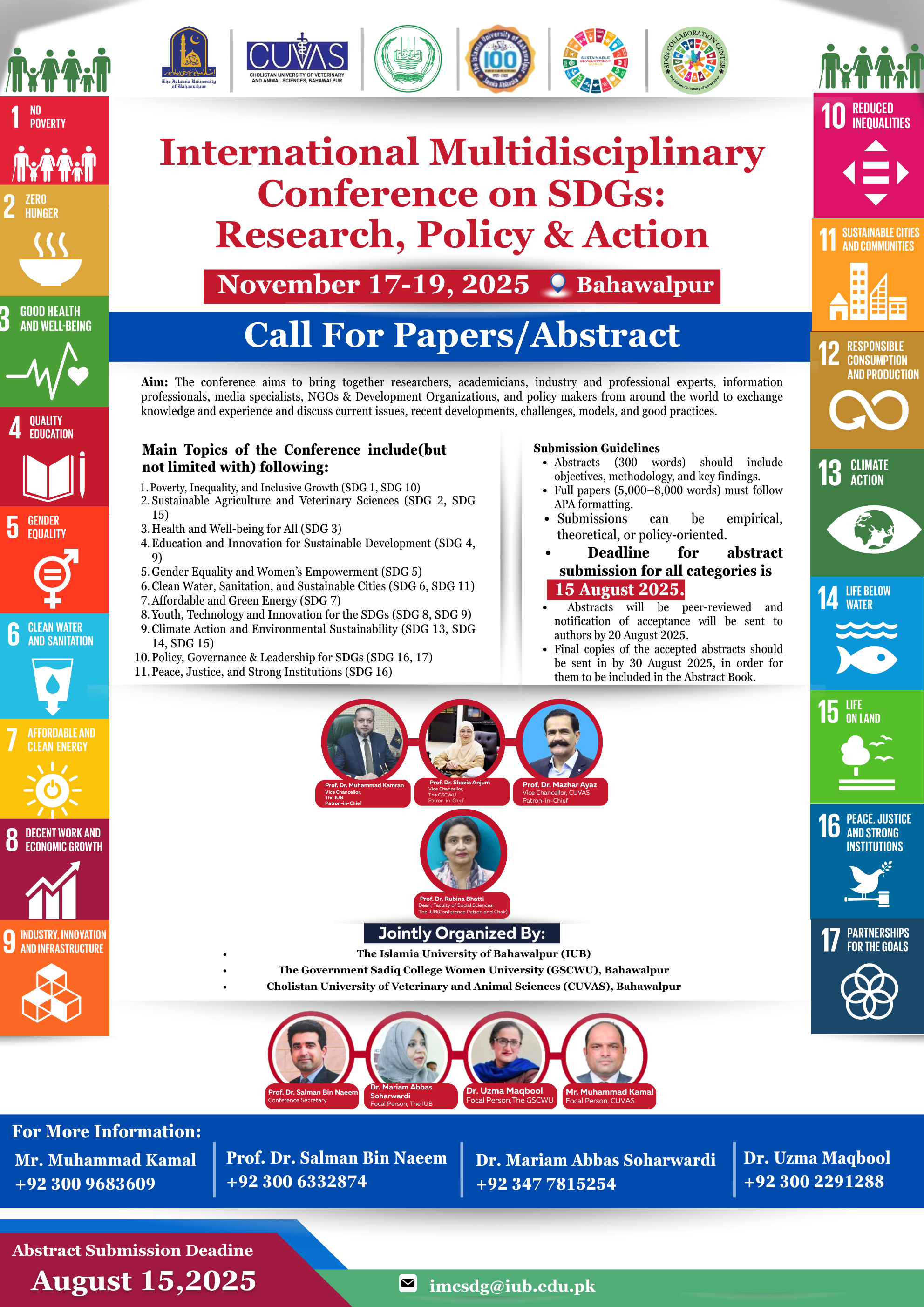 International on SDGs Research, Policy & Action finale