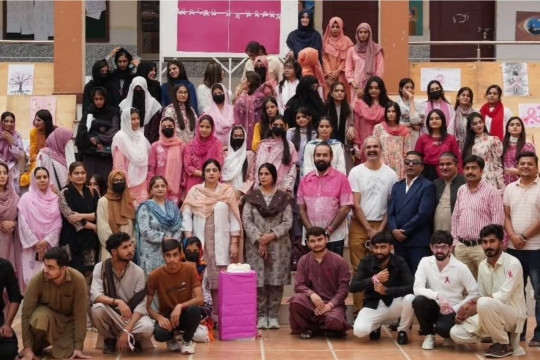 An awareness seminar on breast cancer was organized at the University College of Art and Design, IUB.
