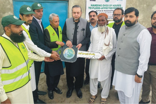 Keys to a New Beginning: IUB, OPF & Yelicon Organization Provide new homes to Flood Victims