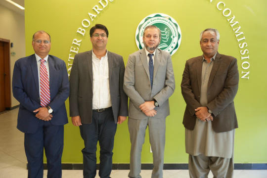 VC Prof. Dr. Muhammad Kamran paid a visit to the Inter Boards Coordination Commission (IBCC) Secretariat in Islamabad.