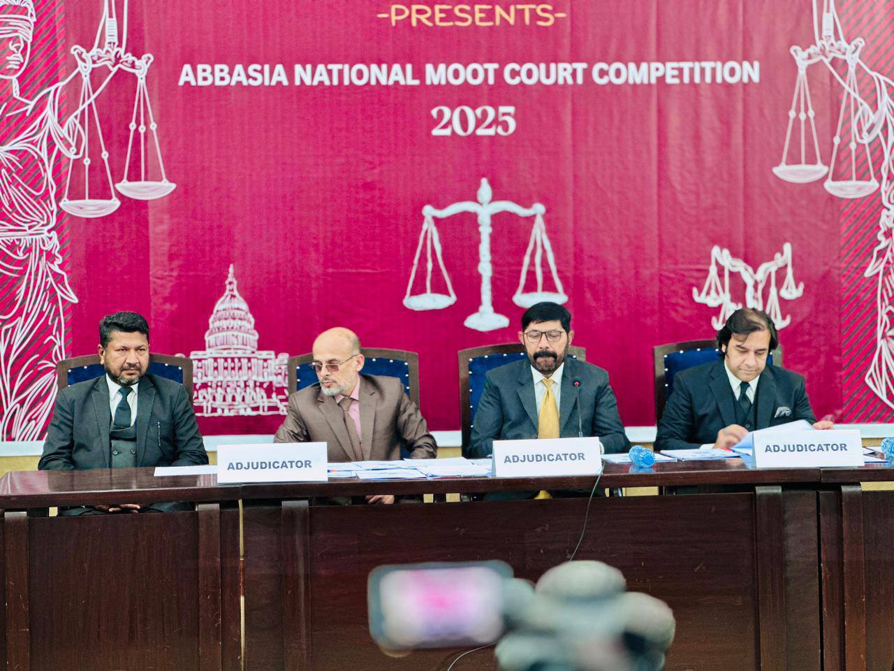 Abbasia National Moot Court Competition was organized by the Islamia University of Bahawalpur.