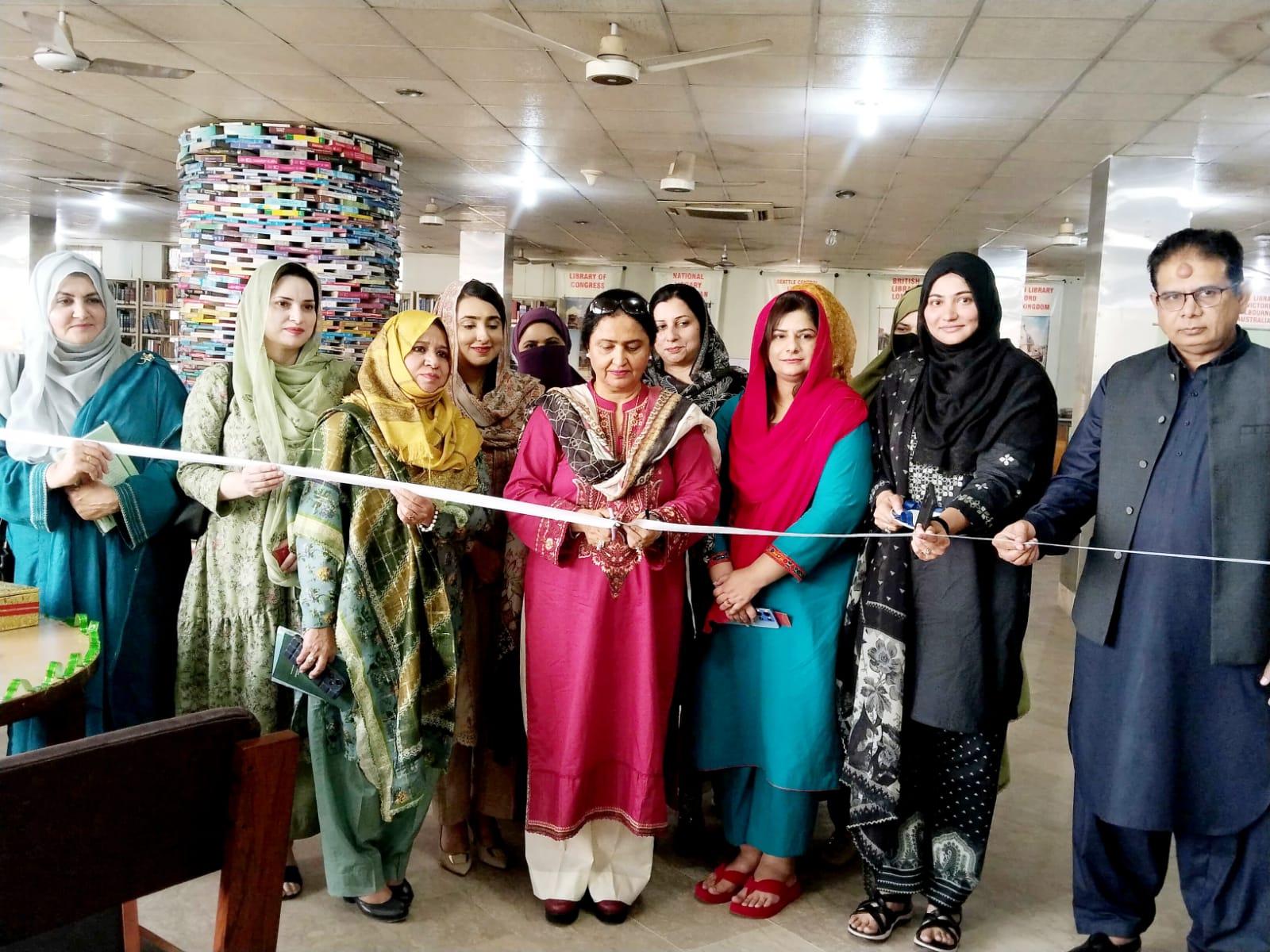 On the occasion of Holy month of Ramadan IUB organized the Book Exhibition titled "Mahi-e-Ramadan aur Noor-e-Ilam"