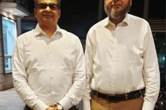 Vice Chancellor Prof. Dr. Muhammad Kamran held a high-level meeting with NTDC Manager Engineer Amir Sattar.