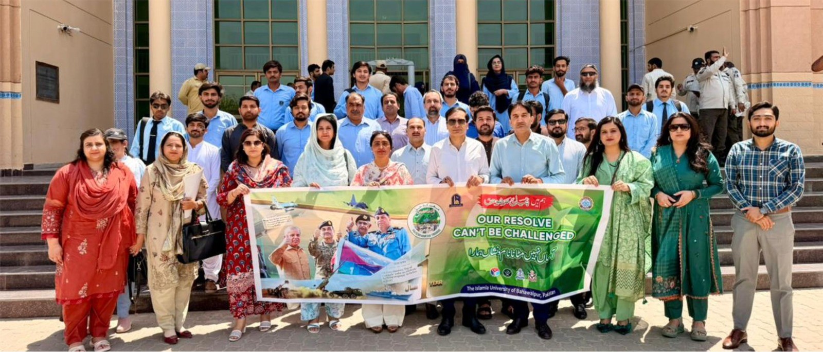 Panel discussion and awareness walk on the completion of one year of the Marka-e-Haq Bunyan un Marsoos.