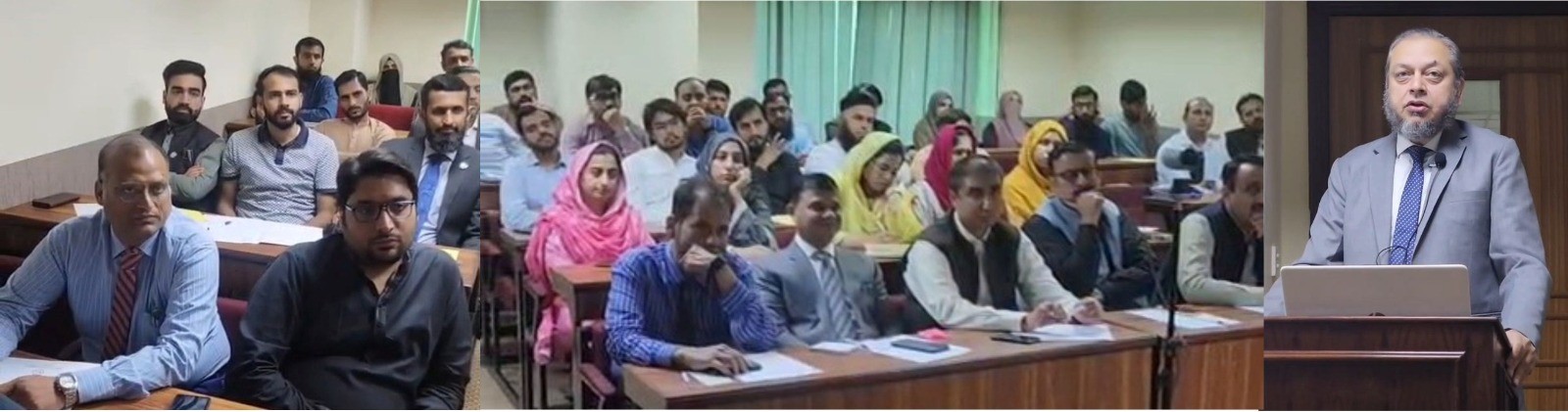 VC Prof. Dr. Muhammad Kamran gave a special lecture to the faculties of FAST University, Chiniot campus, Faisalabad.