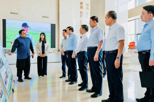Proud moment of IUB: Dr. Muhammad Ali Raza participated in a high-level visit to China as an agricultural scientist.