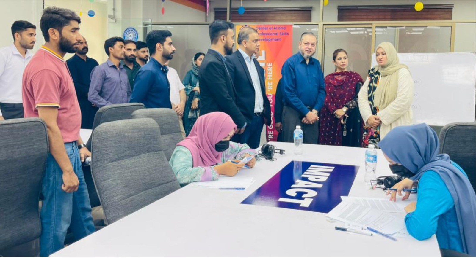 Mock IELTS test was held at the Islamia University of Bahawalpur for the approval of the British Council