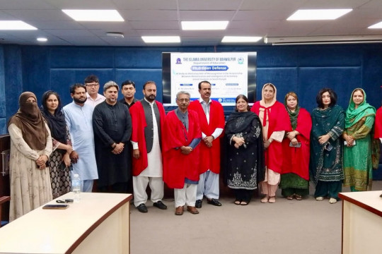 Ph.D. Scholar Successfully Defends Doctoral Research Under the Supervision of Prof. Dr. Nasreen Akhter at IUB