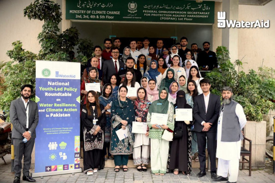 The IUB Represented at the National Youth-Led Policy Roundtable on Water Resilience and Climate Action in Pakistan