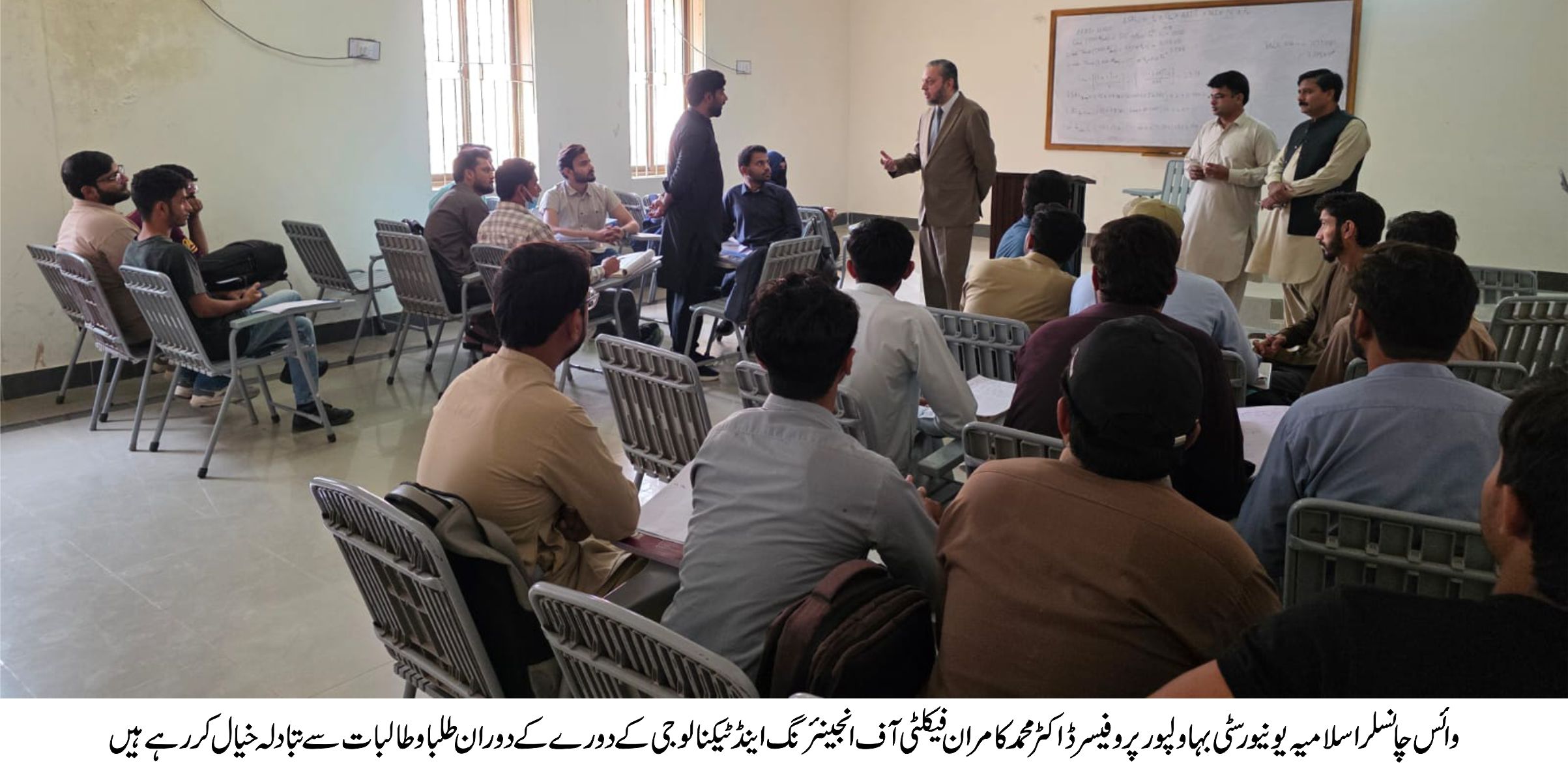 VC visit faculty of Engineering2