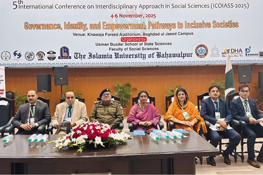 Inaugural session of the 5th International Conference on Interdisciplinary Approach in Social Sciences (ICOIASS-2025).