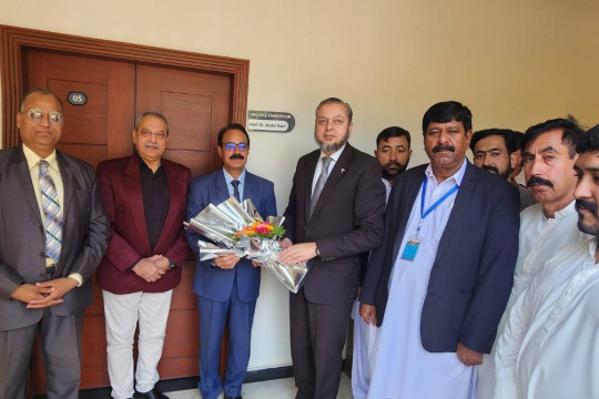 Prof. Dr. Abdul Rauf officially assumed his responsibilities as Pro Vice-Chancellor