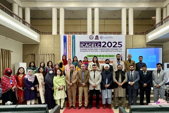 The opening day of the 2nd International Conference on Aligning Global English with Local Cultures at IUB.