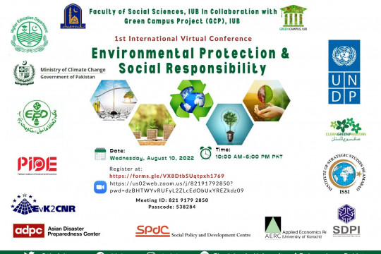 IUB organize 1st International Virtual Conference on Environmental Protection and Social Responsibility