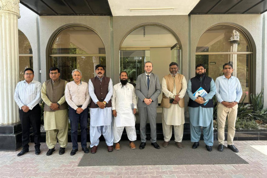 Self Postgraduate Program Review (PGPR) team held its exit meeting with VC Prof. Dr. Muhammad Kamran