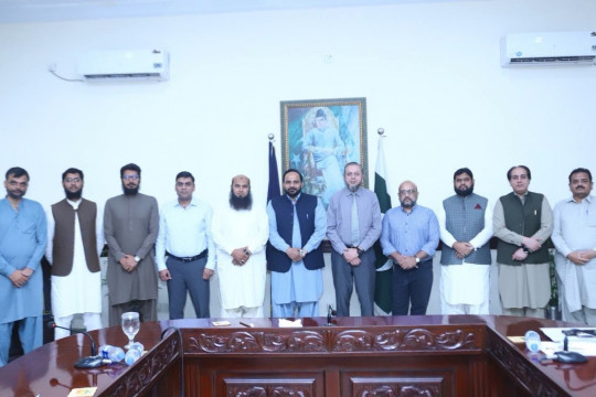 The Finance and Planning Committee meeting was held under the chairmanship of VC Prof. Dr. Muhammad Kamran.