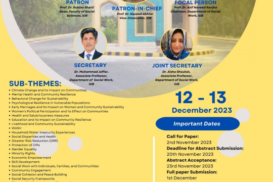 3rd International Conference on Interdisciplinary Approach in Social Sciences 2023