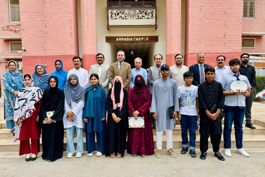 ISPR Young Scholars Summer Camp 2026: Certificate distribution ceremony for children of IUB employees