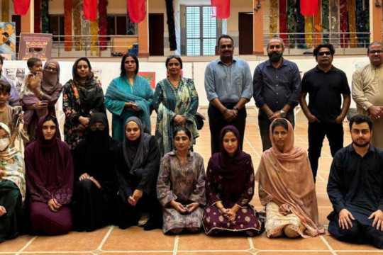 On the occasion of Kashmir Siege Day 2026, an art exhibition was organized at the UCAD, IUB.