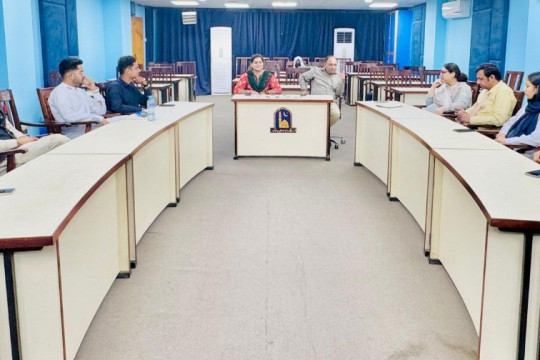Academic webinar and essay writing and Urdu debate competitions in connection with Kashmir Siege Day 2026.