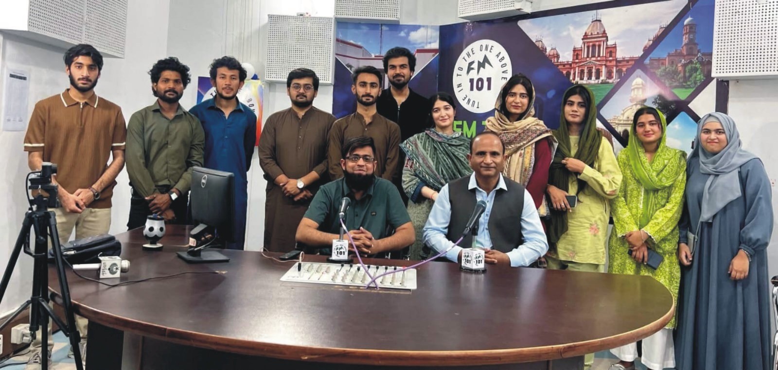 IUB students took part in a special recording session at Radio Pakistan Bahawalpur to commemorate Pakistan Day 2026.