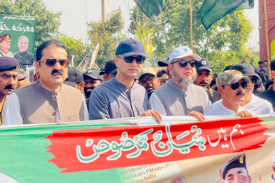 Highlights: IUB participated in the Grand Marka e Haq Rally organized by the Divisional Administration of Bahawalpur.