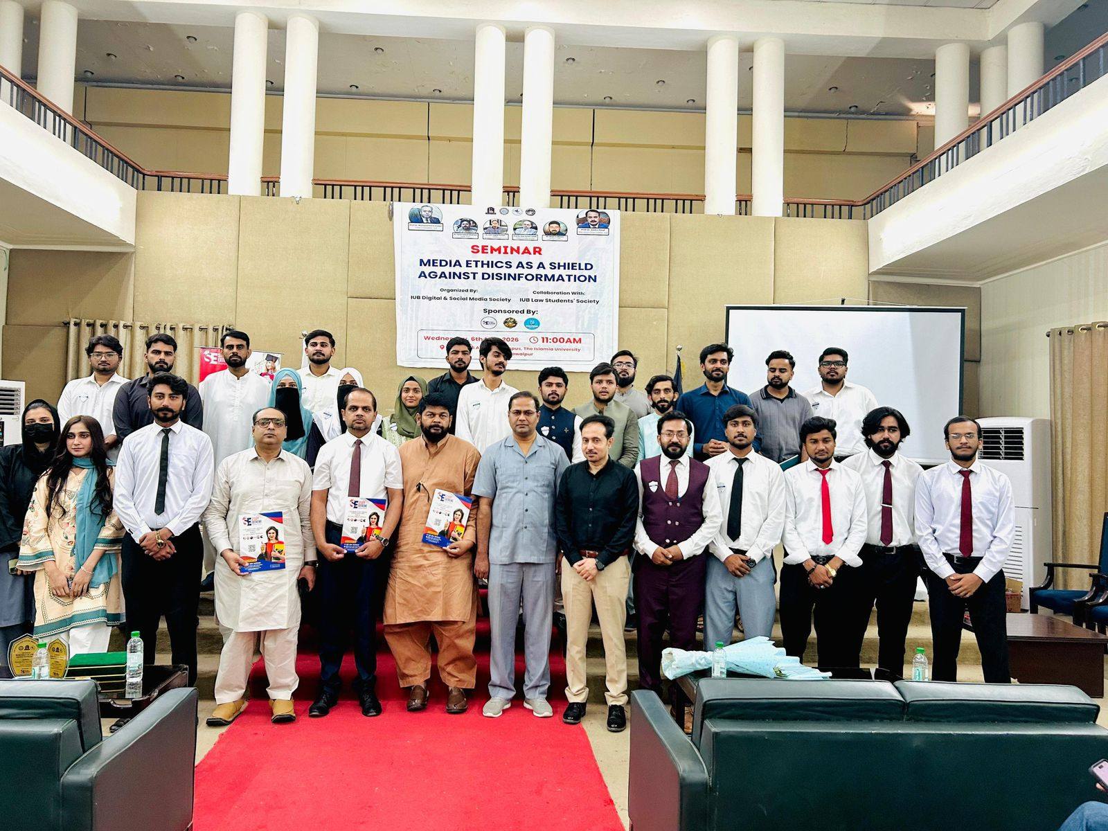 Celebrating 1st year Marka-e-Haq Bunyan un Marsoos: Seminar on "Media Ethics as a Shield Against Disinformation"