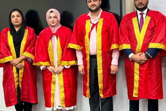 Meezan Bank Executive Awarded PhD by The Islamia University of Bahawalpur