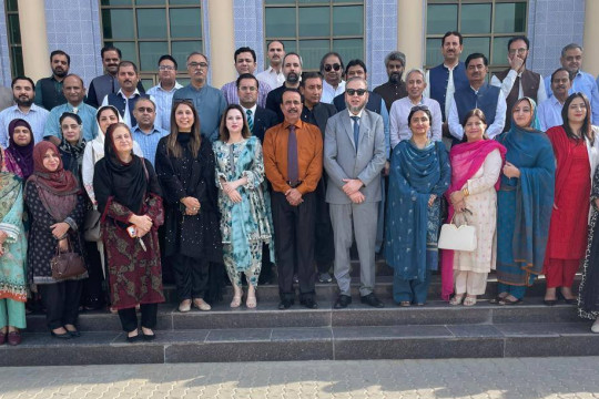 An orientation on the Mentoring Program for Universities (MPU) under NAHE-HEC was arranged by IUB.