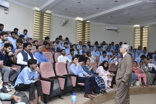 IUB organized an activity titled “Importance of Young people’s Participation in the Electoral Process of Pakistan”