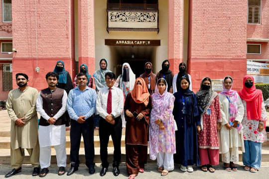 IUB conducted the quiz competition on the topic of the Pakistan's Independence Movement.