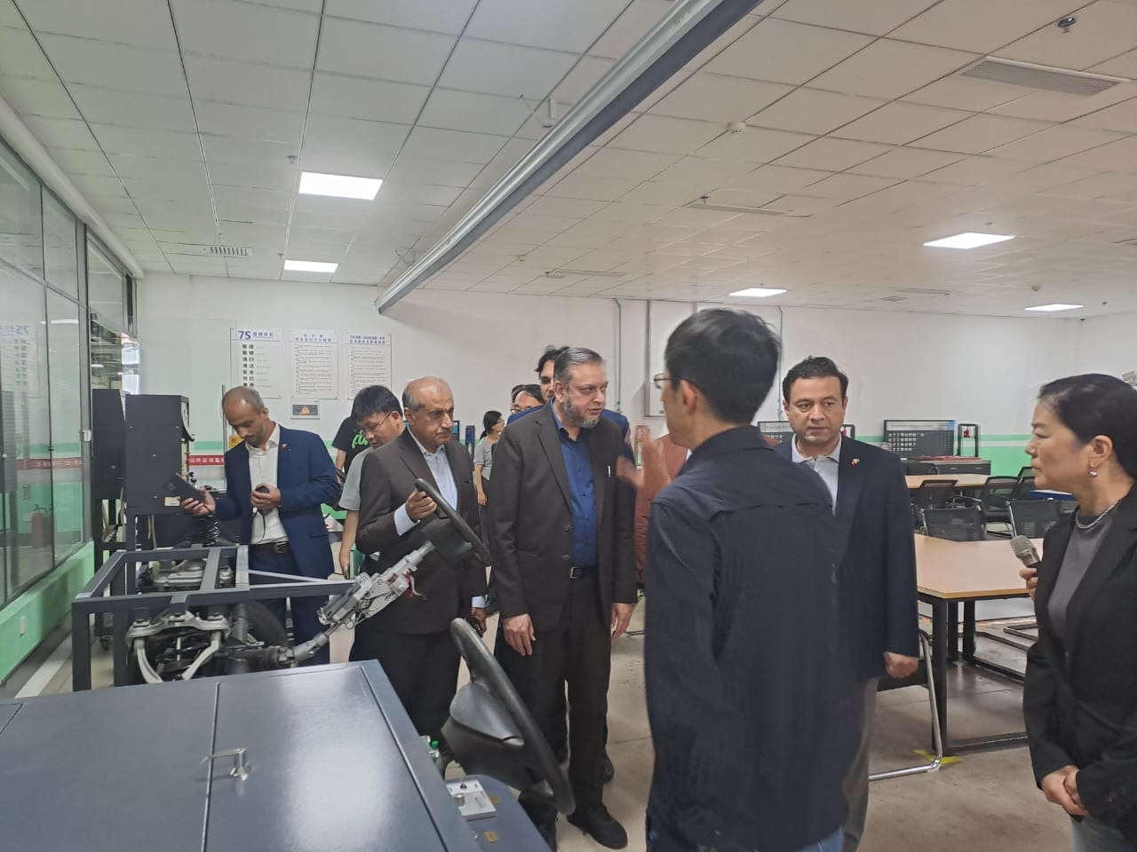 VC Prof. Dr. Muhammad Kamran visited Shandong Vocational Training College of Science and Technology in China.