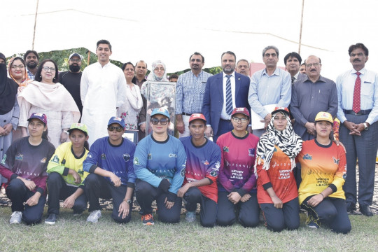 Unveilling of Women Peace League Trophy Ceremony